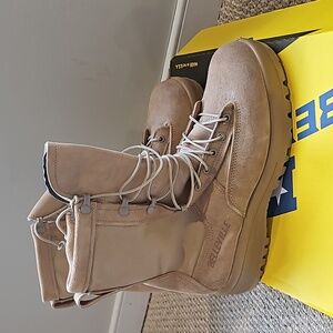 Men's Belleville 8" Hot Weather Steel Toe Flight Combat Boots